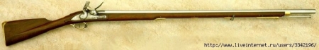Английский пехотный 19-мм мушкет «Энфилд» обр. 1802 г. Вес 4,5 кг, длина без штыка 148,6 см